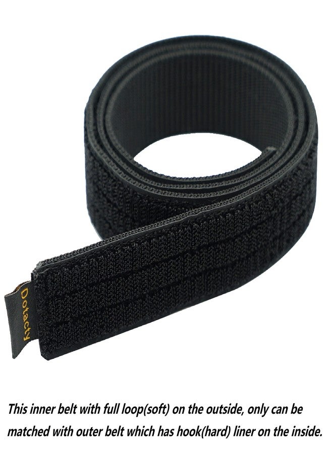 Dotacty Inner Belt w/Loop Liner for Utility/Riggers/Range Belt 1.5" No Buckle No Scratch No Metal Mechanics EDC Work Underbelt XL - Image 4